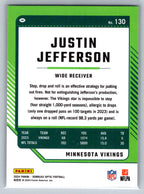2024 Donruss Optic #130 Justin Jefferson Minnesota Vikings