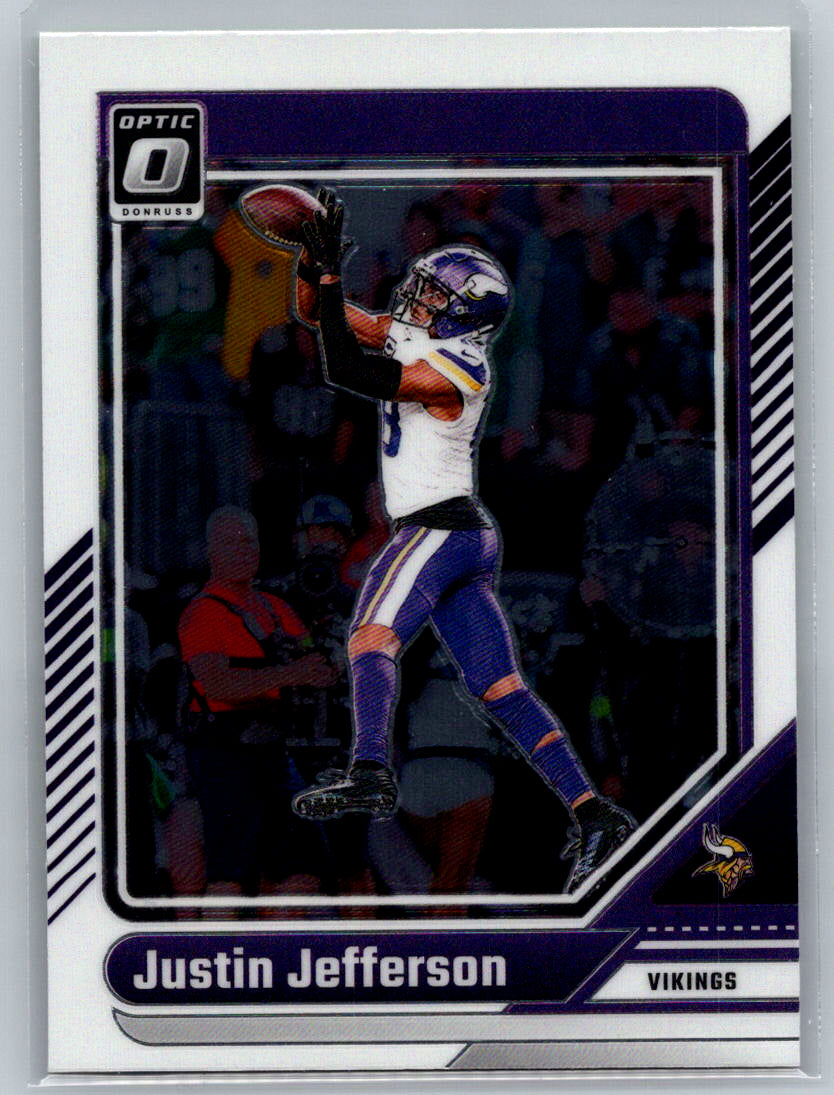 2024 Donruss Optic #130 Justin Jefferson Minnesota Vikings