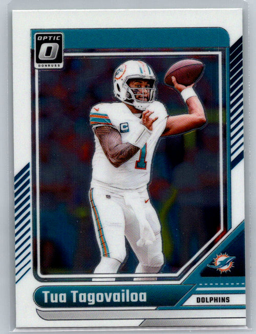 2024 Donruss Optic #120 Tua Tagovailoa Miami Dolphins