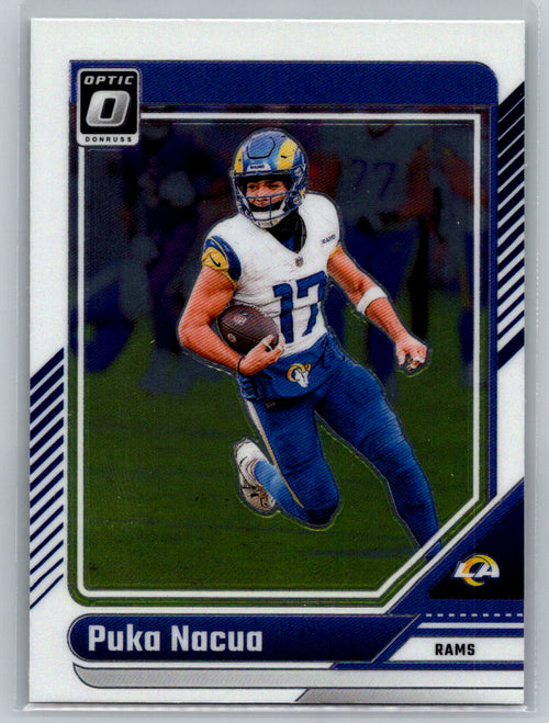 2024 Donruss Optic #115 Puka Nacua Los Angeles Rams