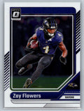 2024 Donruss Optic #15 Zay Flowers Baltimore Ravens