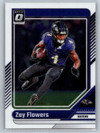 2024 Donruss Optic #15 Zay Flowers Baltimore Ravens