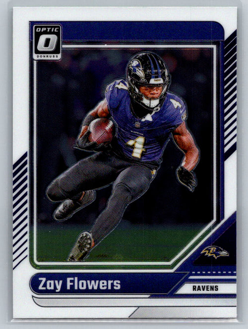 2024 Donruss Optic #15 Zay Flowers Baltimore Ravens