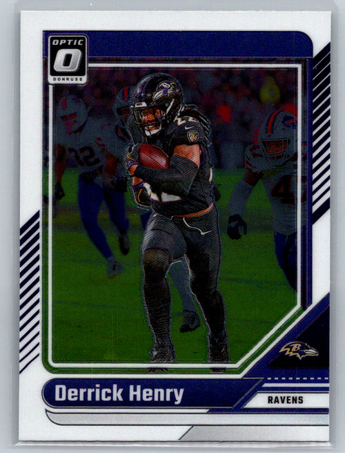 2024 Donruss Optic #14 Derrick Henry Baltimore Ravens