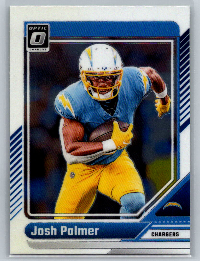 2024 Donruss Optic #109 Josh Palmer Los Angeles Chargers