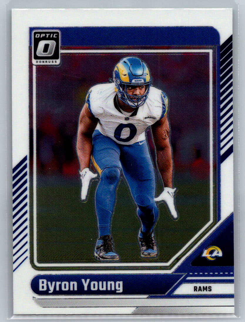 2024 Donruss Optic #119 Byron Young (LB) Los Angeles Rams