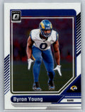2024 Donruss Optic #119 Byron Young (LB) Los Angeles Rams