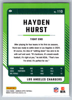 2024 Donruss Optic #110 Hayden Hurst Los Angeles Chargers