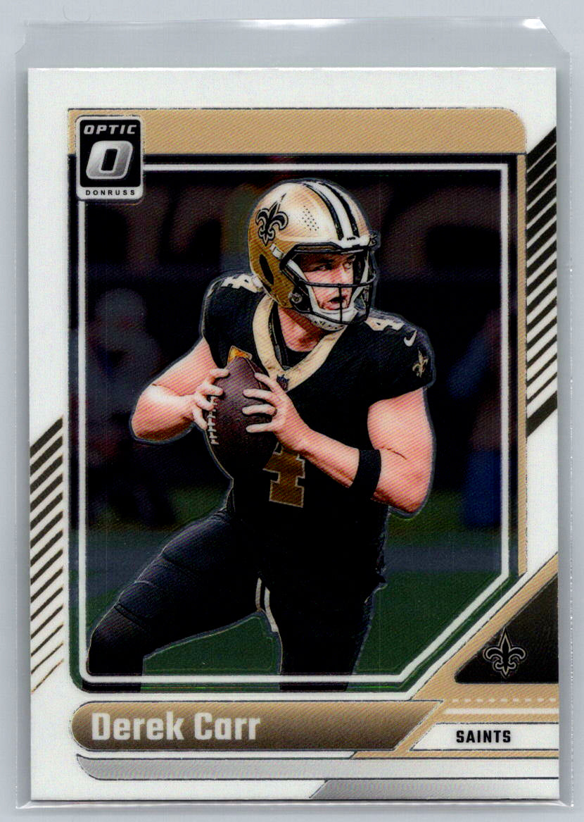 2024 Donruss Optic #139 Derek Carr New Orleans Saints