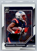 2024 Donruss Optic #134 Rhamondre Stevenson New England Patriots