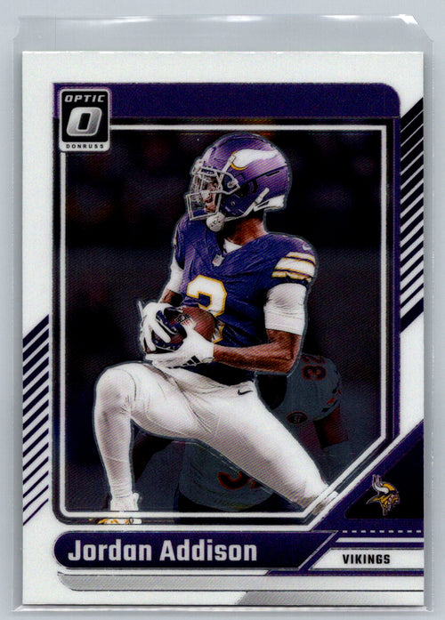 2024 Donruss Optic #129 Jordan Addison Minnesota Vikings