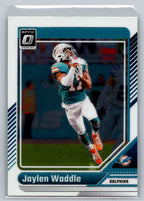 2024 Donruss Optic #124 Jaylen Waddle Miami Dolphins