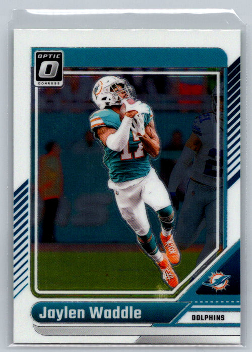 2024 Donruss Optic #124 Jaylen Waddle Miami Dolphins