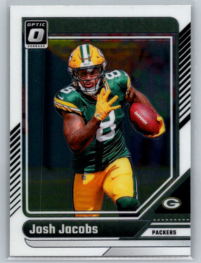 2024 Donruss Optic #70 Josh Jacobs Green Bay Packers