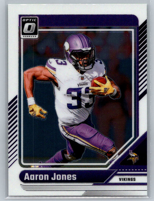 2024 Donruss Optic #128 Aaron Jones Minnesota Vikings
