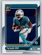 2024 Donruss Optic #123 Tyreek Hill Miami Dolphins