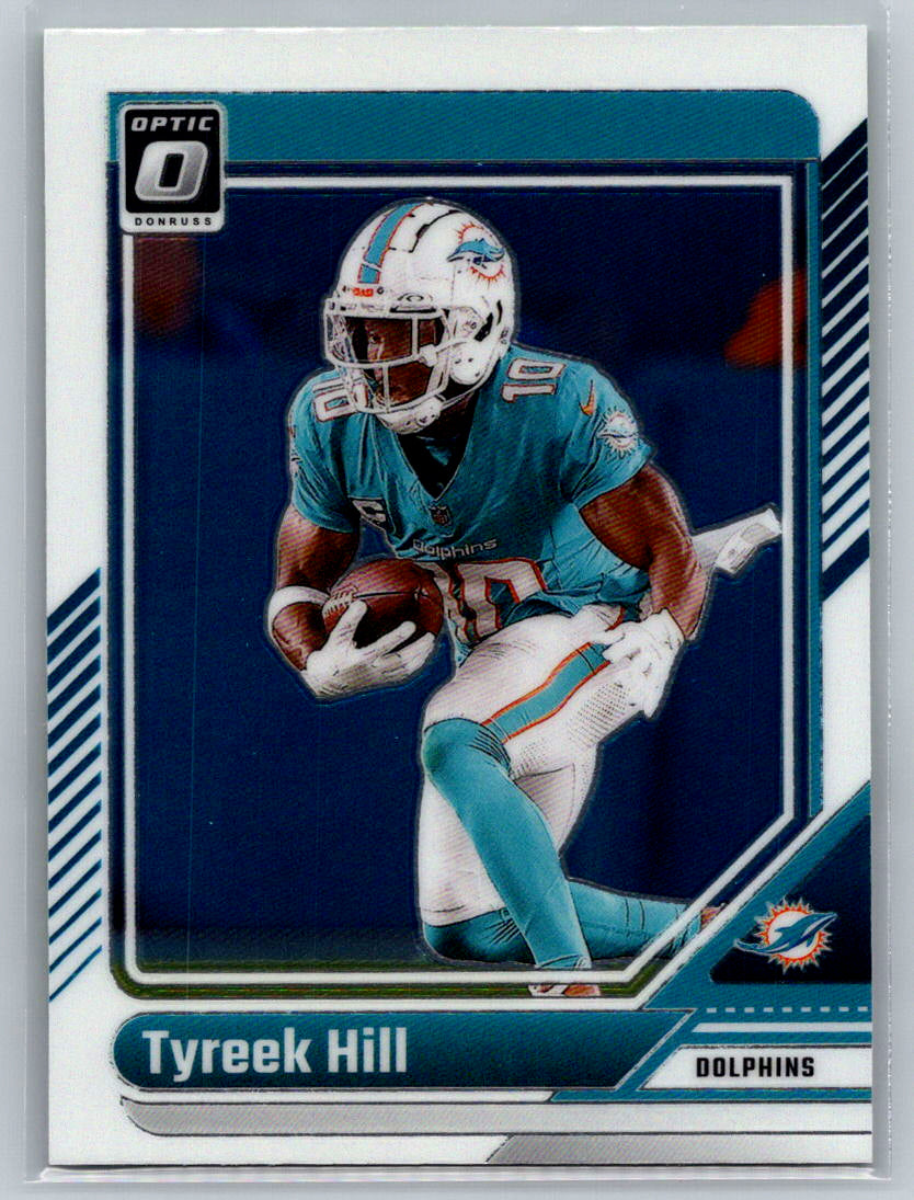 2024 Donruss Optic #123 Tyreek Hill Miami Dolphins