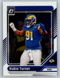 2024 Donruss Optic #118 Kobie Turner Los Angeles Rams