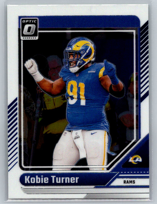 2024 Donruss Optic #118 Kobie Turner Los Angeles Rams