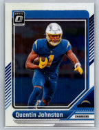 2024 Donruss Optic #108 Quentin Johnston Los Angeles Chargers
