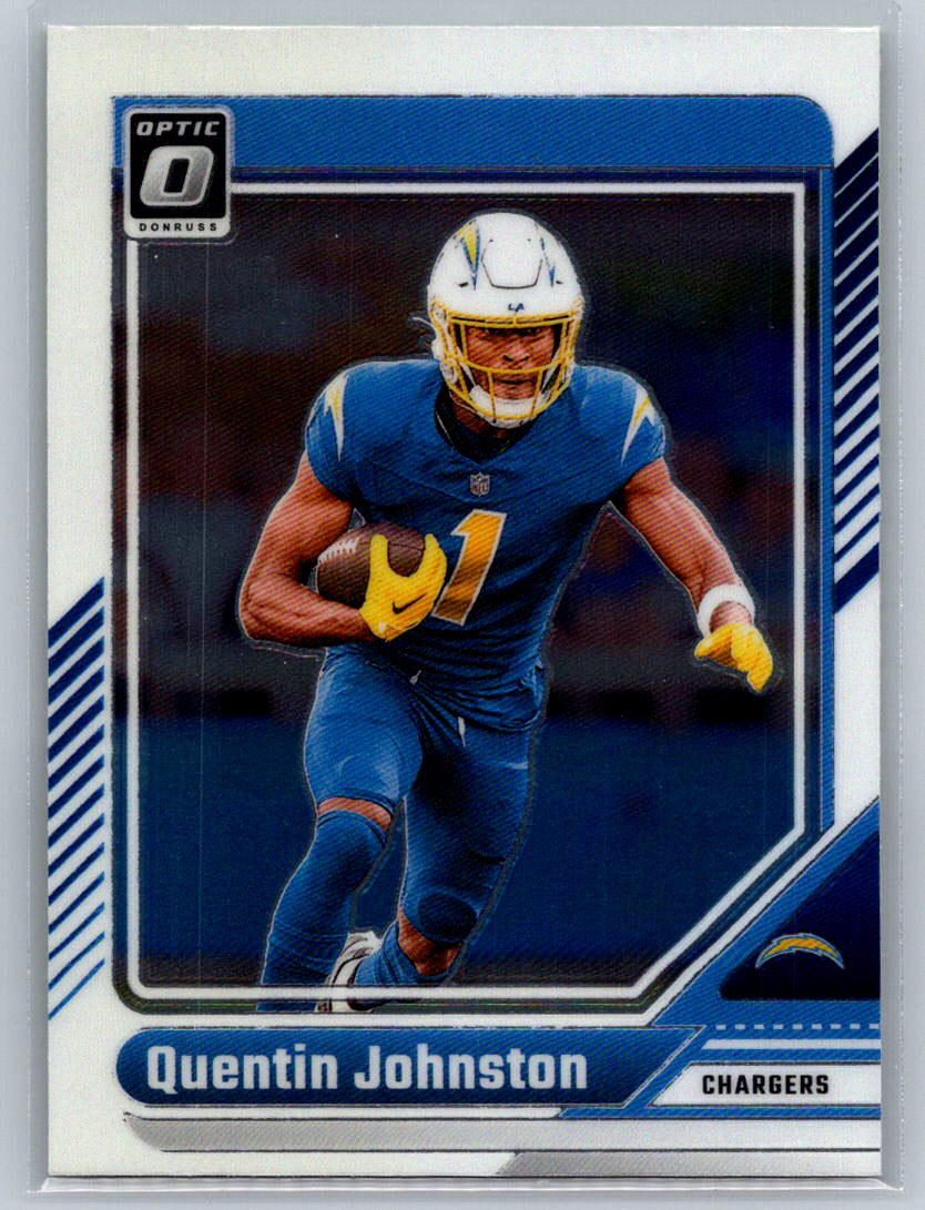 2024 Donruss Optic #108 Quentin Johnston Los Angeles Chargers