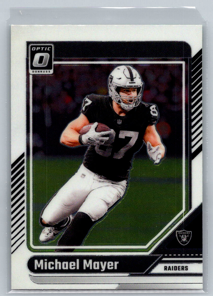 2024 Donruss Optic #103 Michael Mayer Las Vegas Raiders