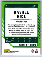 2024 Donruss Optic #97 Rashee Rice Kansas City Chiefs
