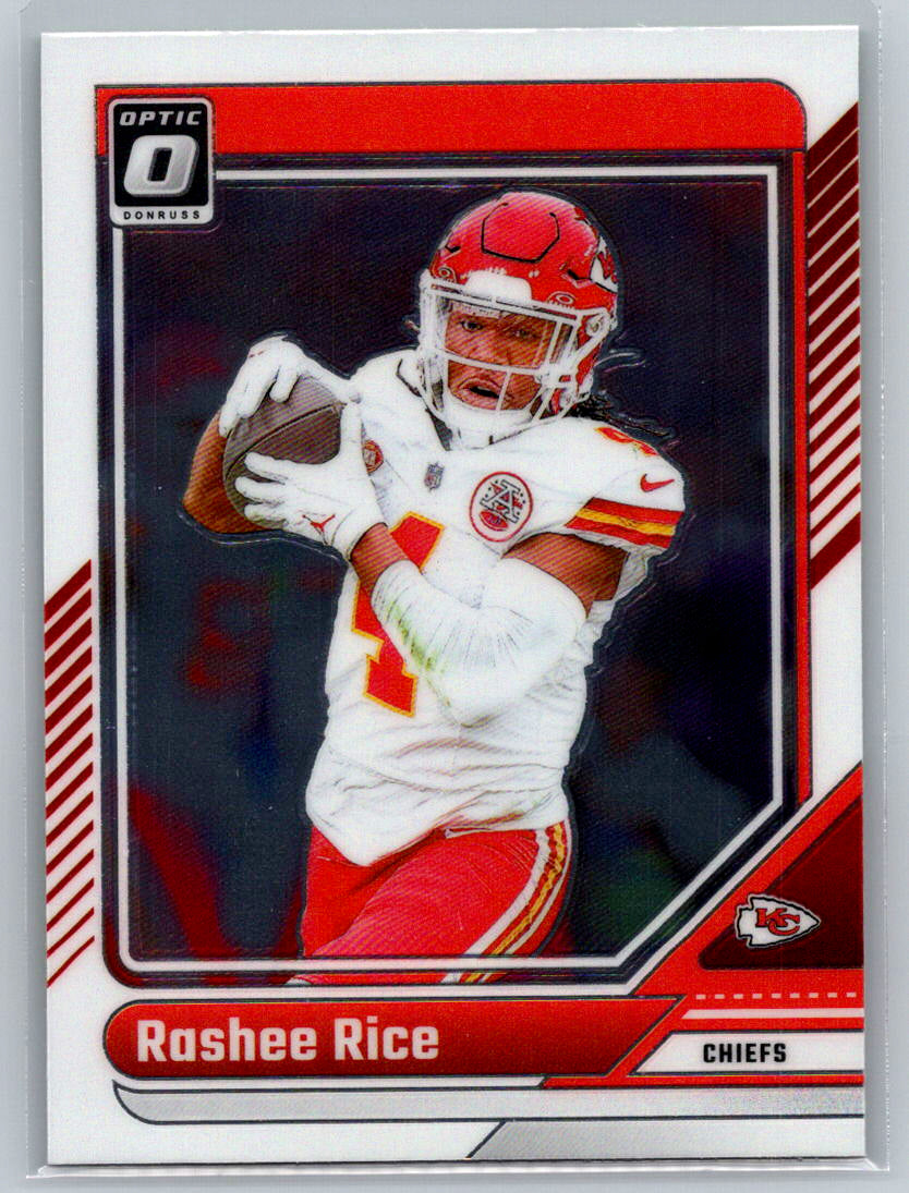 2024 Donruss Optic #97 Rashee Rice Kansas City Chiefs