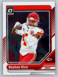 2024 Donruss Optic #97 Rashee Rice Kansas City Chiefs