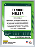 2024 Donruss Optic #143 Kendre Miller New Orleans Saints