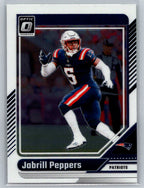 2024 Donruss Optic #138 Jabrill Peppers New England Patriots