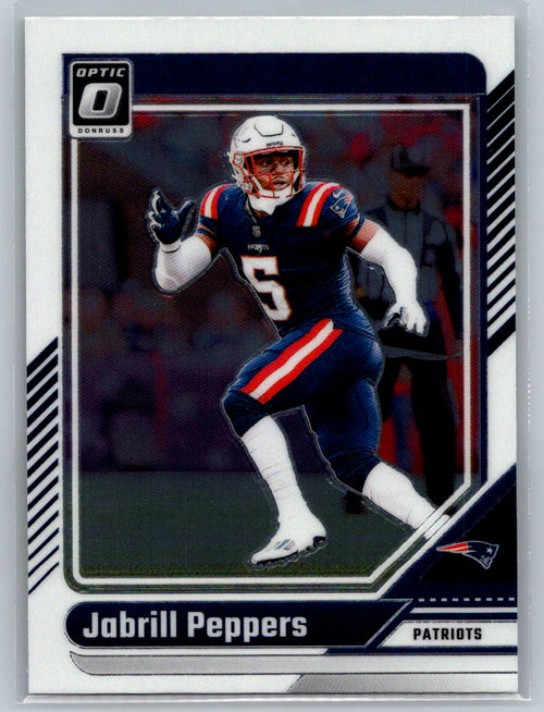 2024 Donruss Optic #138 Jabrill Peppers New England Patriots