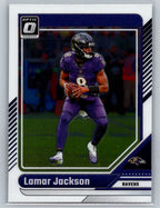 2024 Donruss Optic #13 Lamar Jackson Baltimore Ravens