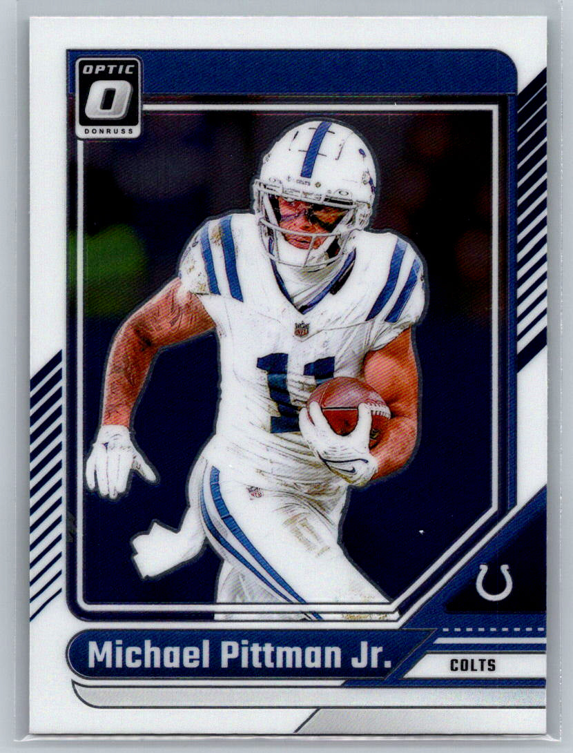 2024 Donruss Optic #85 Michael Pittman Jr. Indianapolis Colts