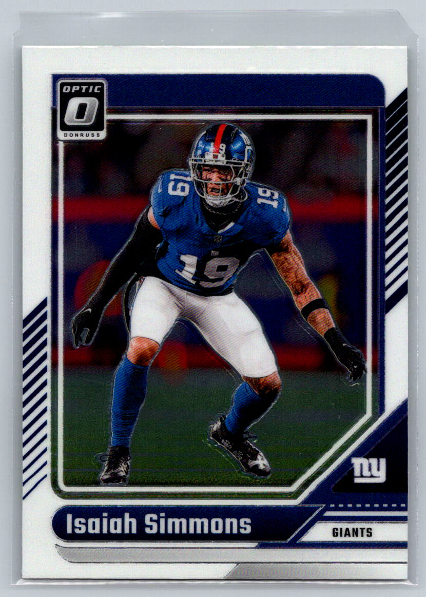 2024 Donruss Optic #149 Isaiah Simmons New York Giants