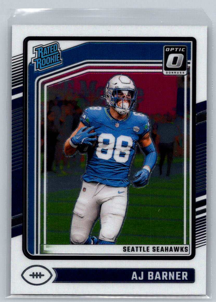 2024 Donruss Optic #204 AJ Barner Seattle Seahawks