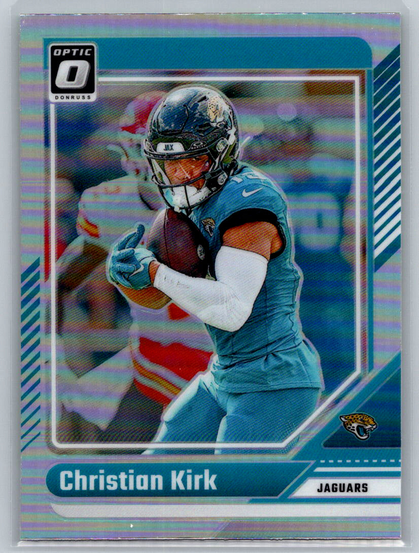 2024 Donruss Optic #90 Christian Kirk Holo Jacksonville Jaguars