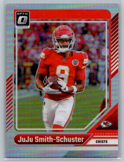 2024 Donruss Optic #136 JuJu Smith-Schuster Holo Kansas City Chiefs