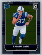 2024 Donruss Optic #13 Laiatu Latu 2014 Retro Series Indianapolis Colts
