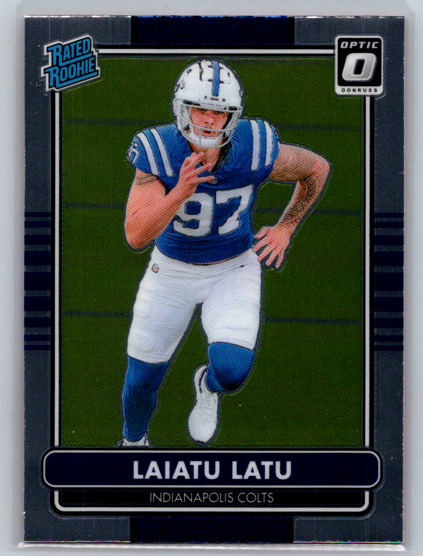 2024 Donruss Optic #13 Laiatu Latu 2014 Retro Series Indianapolis Colts