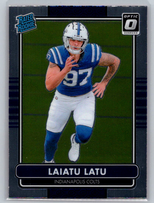 2024 Donruss Optic #13 Laiatu Latu 2014 Retro Series Indianapolis Colts
