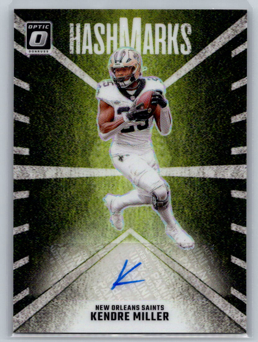2024 Donruss Optic #HM-KMR Kendre Miller Hash Marks New Orleans Saints