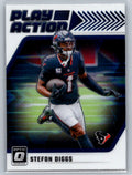 2024 Donruss Optic #11 Stefon Diggs Play Action Houston Texans
