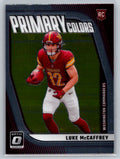 2024 Donruss Optic #15 Luke McCaffrey Rookie Primary Colors Washington Commanders