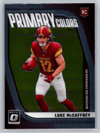 2024 Donruss Optic #15 Luke McCaffrey Rookie Primary Colors Washington Commanders