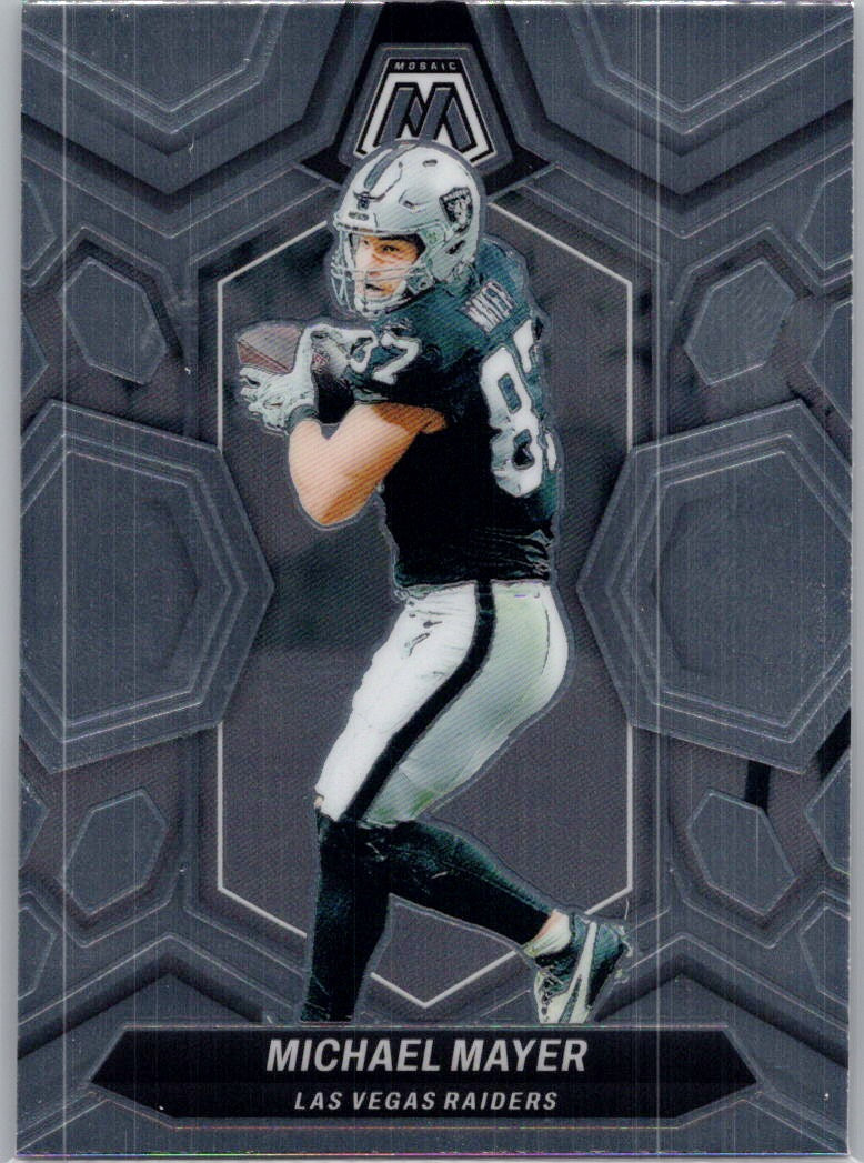 2024 Panini Mosaic #117 Michael Mayer Las Vegas Raiders