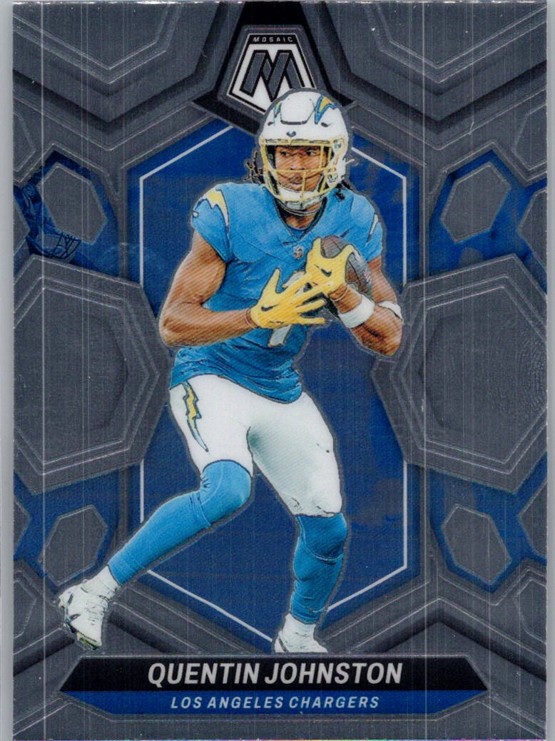 2024 Panini Mosaic #123 Quentin Johnston Los Angeles Chargers
