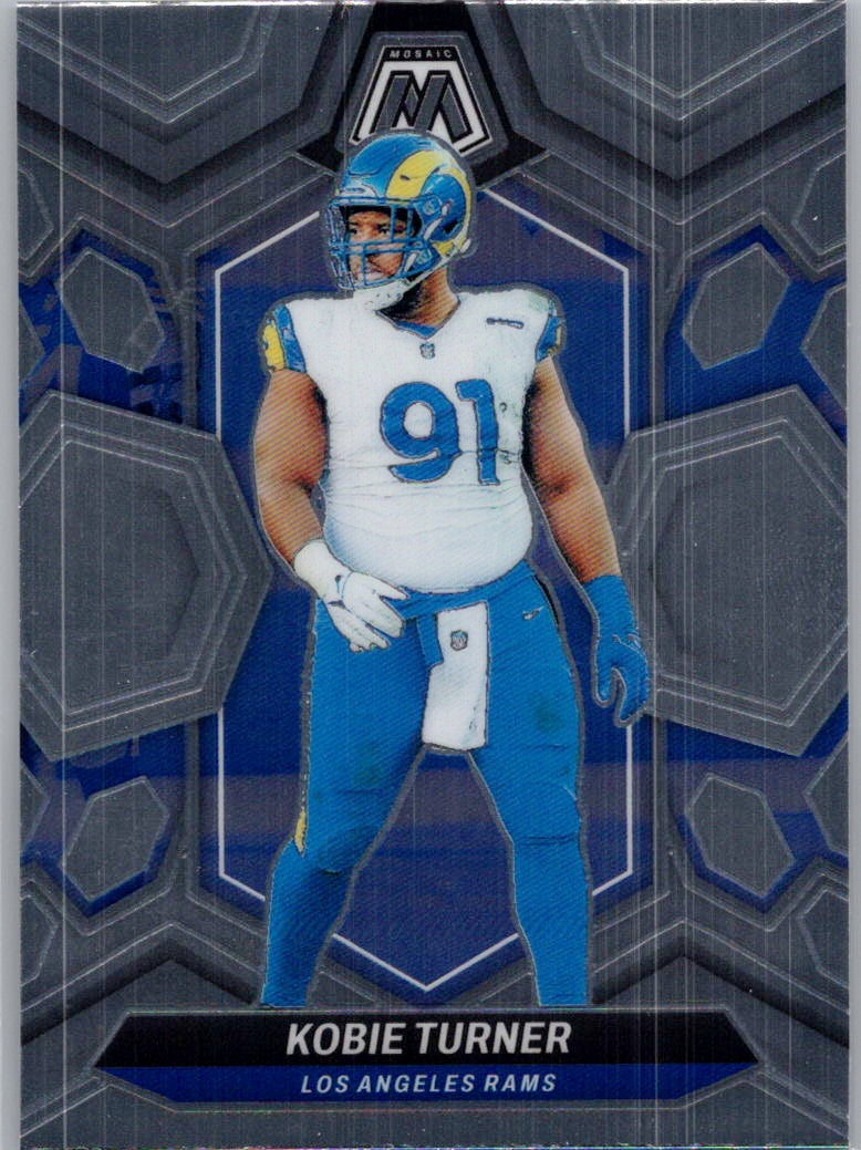 2024 Panini Mosaic #132 Kobie Turner Los Angeles Rams