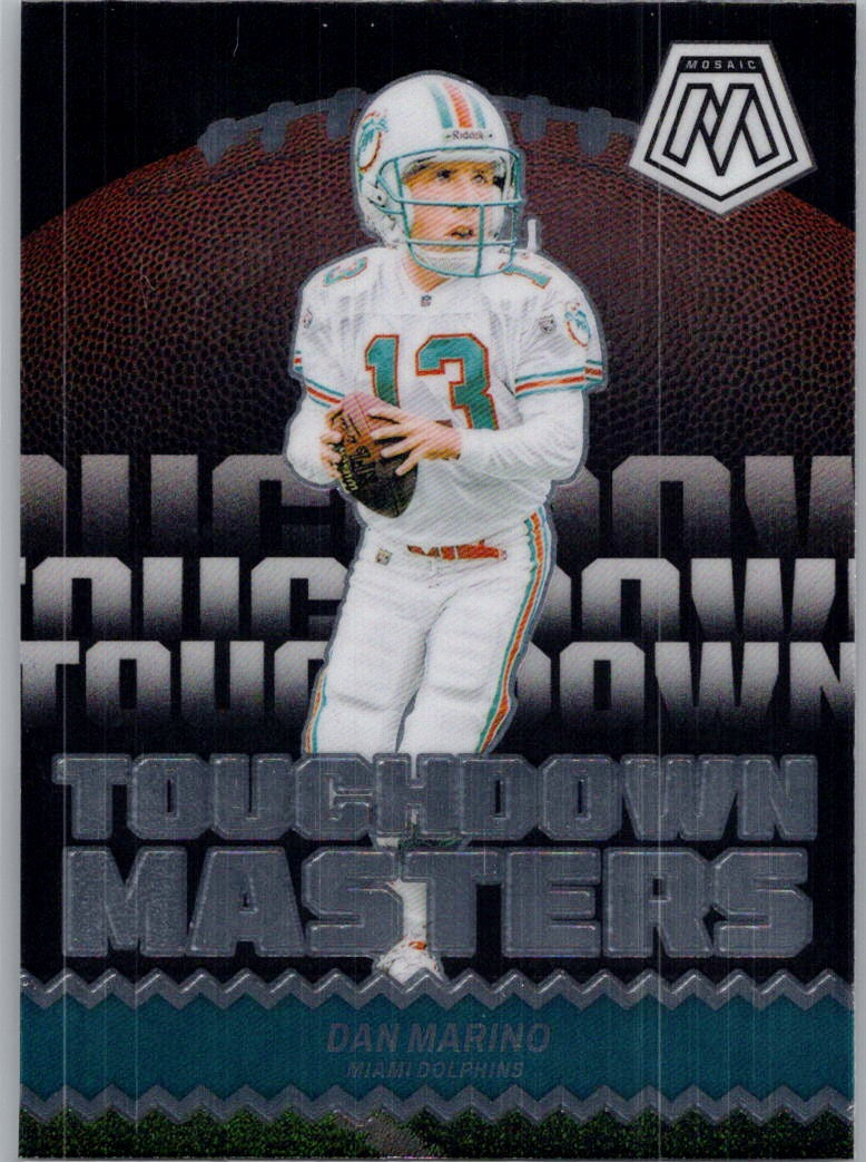 2024 Panini Mosaic #TM-DMO Dan Marino Touchdown Masters Miami Dolphins