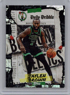 2025-26 Topps #DD-15 Jaylen Brown The Daily Dribble Boston Celtics